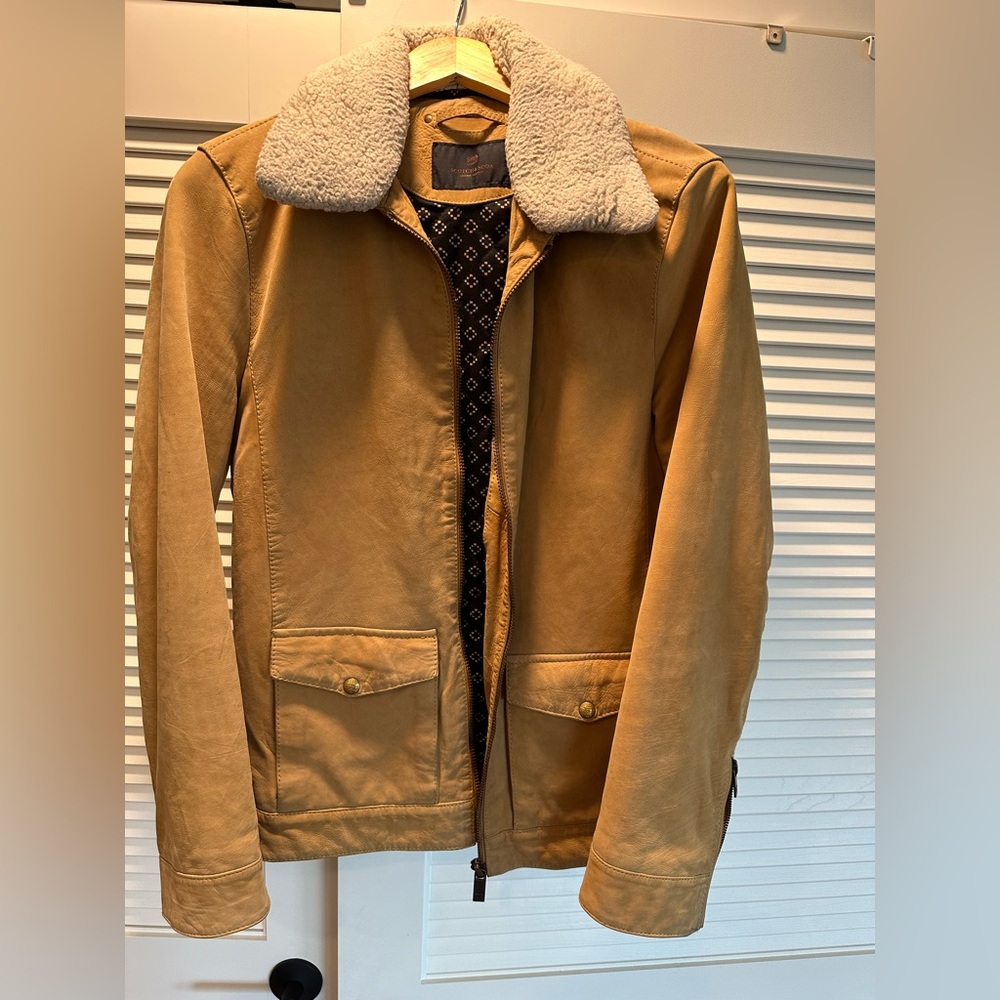 Scotch & Soda Sterling Leather Jacket